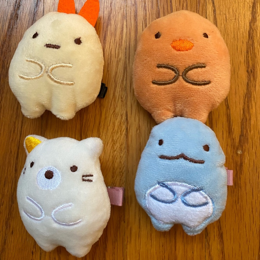 SUMIKKO Gurashi hair clips set 4